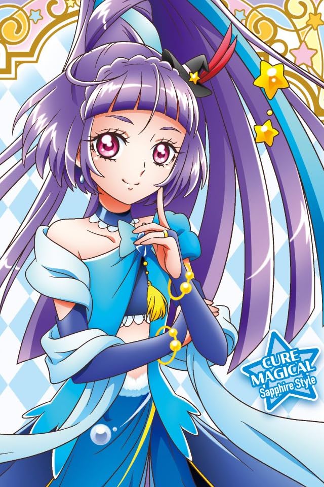 プリキュア キュアマジカル サファイアスタイル iPhone(640×960